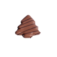 40 stk singleindpakket  marcipanjuletræ, marcipan med nougat med flødechokolade|20g